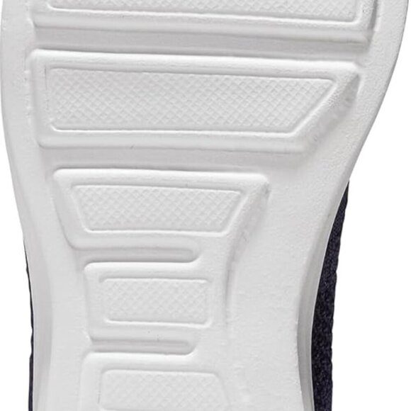 Womens Leather Wingtip Oxford Shoes Knit Blue 8 Cushioned Comfort - Picture 2 of 4